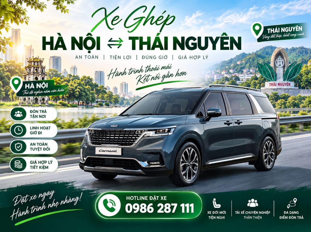 Xe Ghép Hà Nội Thái Nguyên