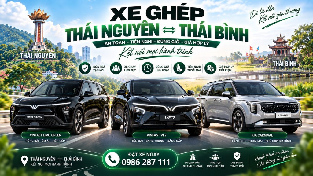 Xe Ghép Thái Nguyên Thái Bình